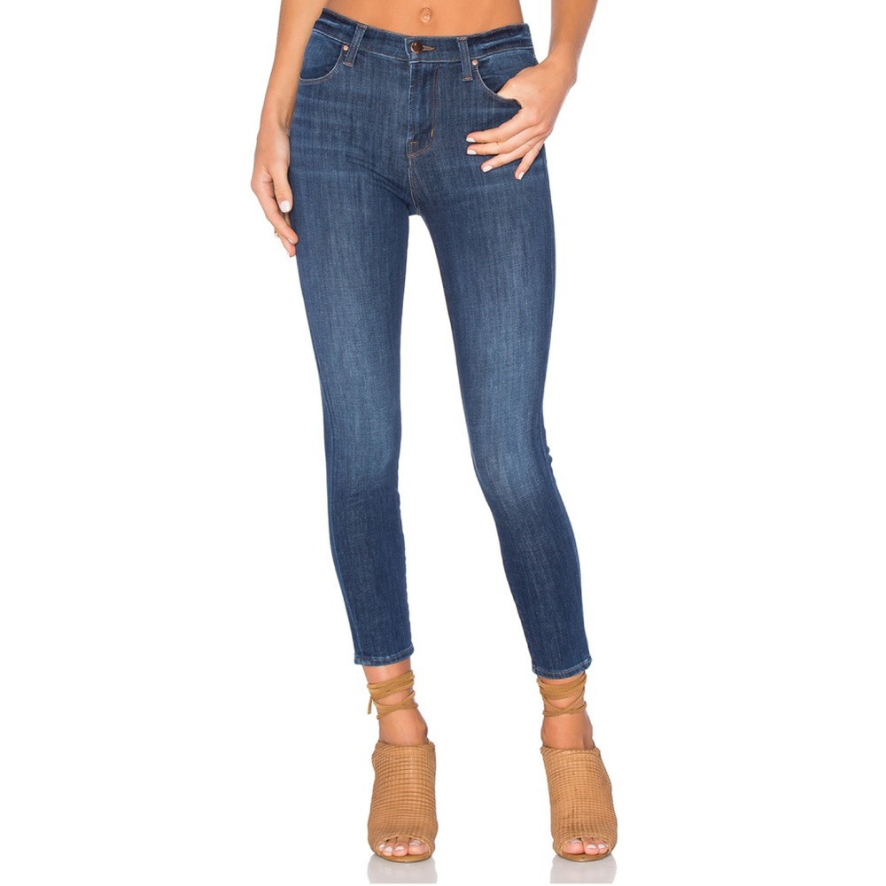 J brand Alana high rise crop skinny in thrill 30
